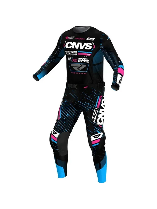 FXR Комплект экипировки для мотокросса 2026 Podium Джерси и брю, черный, фото 4