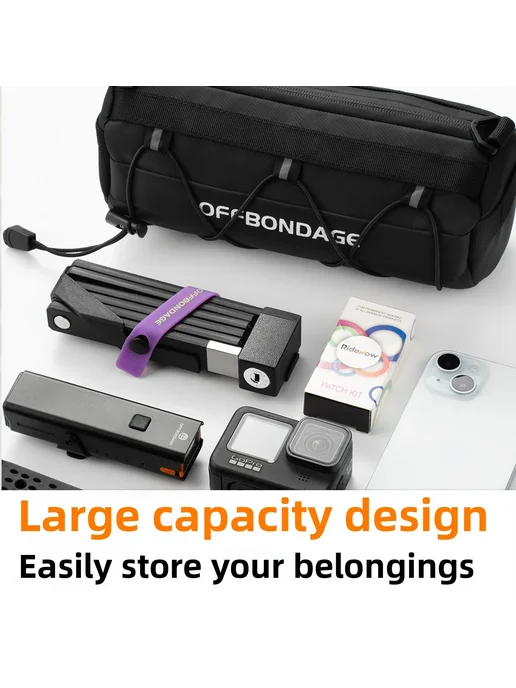 OFFBONDAGE Сумка на руль велосипеда с подсветкой WR, вариант, фото 4
