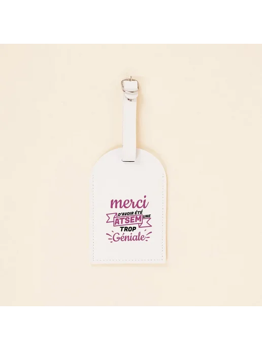 MENISCOUNTER Merci Super Atsem, багажные бирки из искусственной кожи с фр, вариант, фото 6