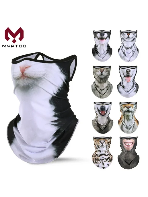 mvptoo 3D шарф с животными принтом для спорта 13, вариант, фото 2