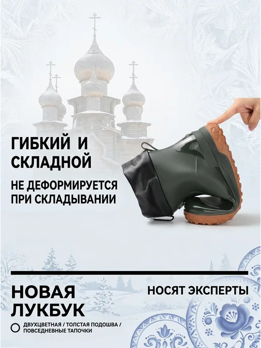 Нет бренда Резиновые сапоги низкие ПВХ для дождя, серый, фото 5