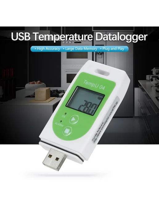 Терморегистратор температуры USB Рэлсиб, вариант, фото 4