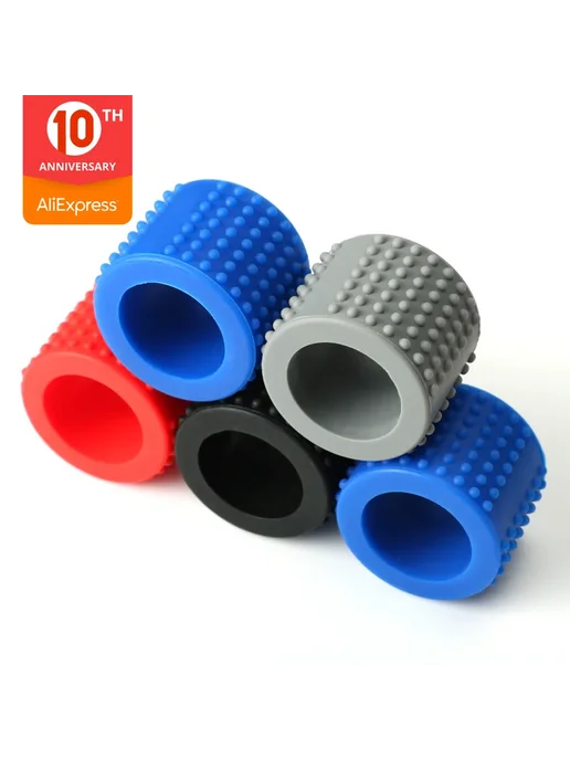 Силиконовый чехол для ручки для татуировки JUN.M 25 мм Black, черный, фото 2