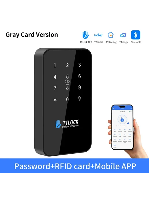 LUCKING DOOR BSTUOKEY IP67 Умный замок MJ03, вариант