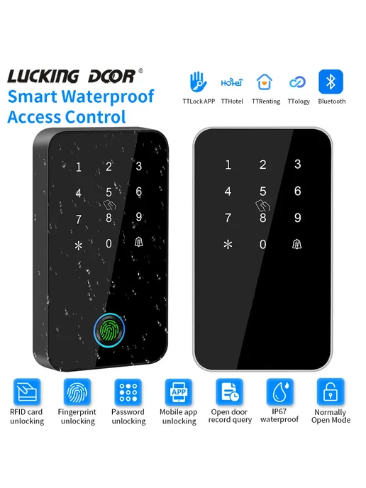 LUCKING DOOR BSTUOKEY IP67 Умный замок MJ03, вариант, фото 4