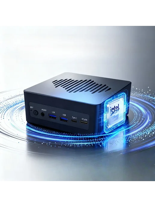 Нет бренда Мини-ПК для игр и работы Intel 15th generatio, Barebones (no, вариант, фото 2