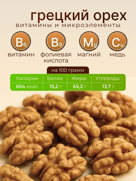 DAYSELI Смесь орехов грецкий миндаль кешью фундук жареный без арахис, вариант, фото 3