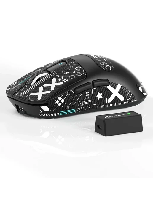 Attack Shark Беспроводная игровая мышь X3pro black 4K, черный