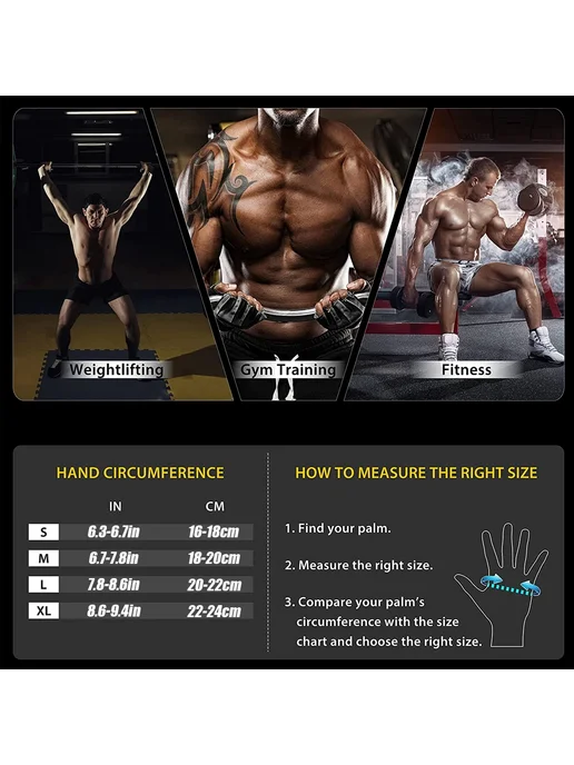 Нет бренда Перчатки для тяжелой атлетики Weight Lifting Glove Синий, M, розовый, фото 4