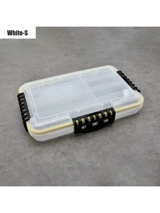 YIRUMEI Водонепроницаемый ящик для рыбалки white S, белый