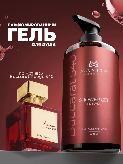 Гель для душа парфюмированный 