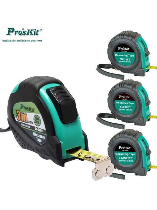 Pro'skit рулетка измерительная 3 5 7,5 м, 7,5 м, фото 2